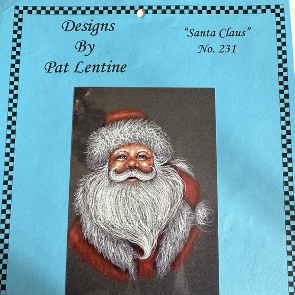 Designs by Pat Lentine "Santa Claus " No.231 Colored pencil Designs - Picture 6 of 7